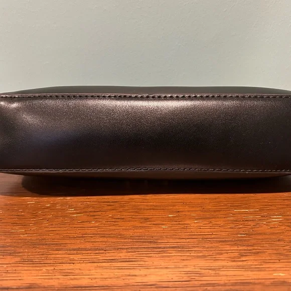 🌸NWOT🌸Black Structured Triomphe-Style Crossbody/ Shoulder / Clutch Bag - Picture 4 of 8